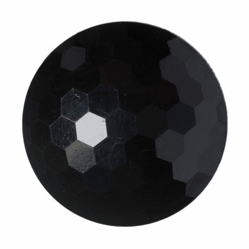 21mm-Pack of 5, Black Golf Ball Look Buttons