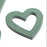 OASIS® FOAM FRAMES® Ideal Floral Foam Open Heart - 25cm (10") x2 Discontinued