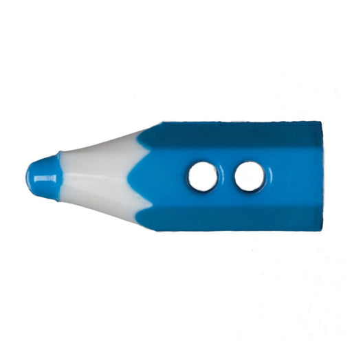 19mm-Pack of 4, Blue pencil Buttons