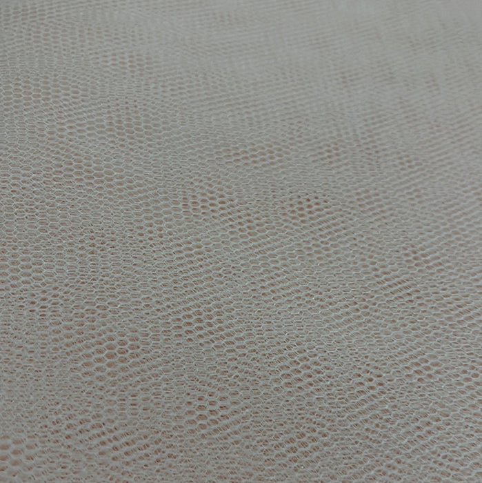 1 Metre Flare Free Dress Net Fabric x 132cm - Peach