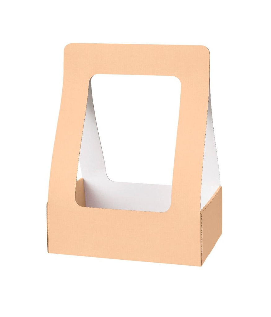 Single Leah Living Card Seashell Peach — Artificial Floral Supplies