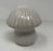 Glazed Ceramic Mushroom Ornament with Textured Detail - H9.2cm
