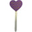 Happy Mother's Day Lilac Heart Pick x 12