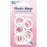 Plastic Curtain Rings - White - 19mm - 10pcs