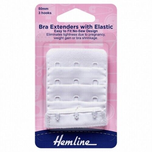 Bra Back Extenders 50mm - White