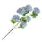 6 Head Snowball Viburnum Spray x 96cm - Blue