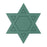 38 x 44cm Foam Shapes - Star of David  - Small