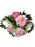 Rose Ranunculus Peony & Foliage Bush - Pink
