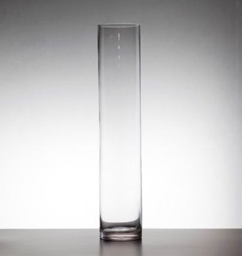 Glass Cylinder Vase - 30 x 12cm