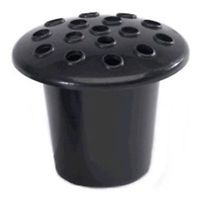 replacement black plastic memorial pot