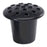 replacement black plastic memorial pot