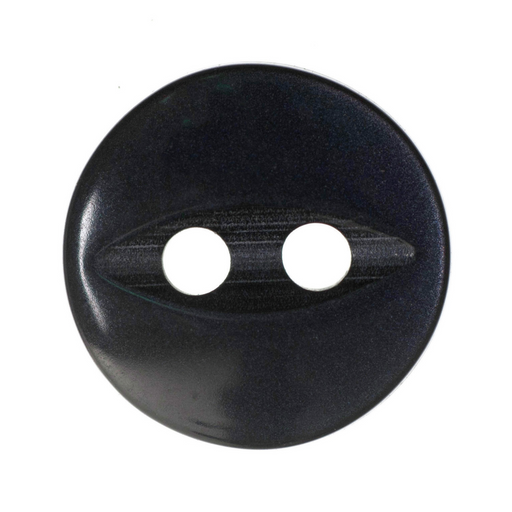 16mm-Pack of 5, Dark Navy Fisheye Buttons