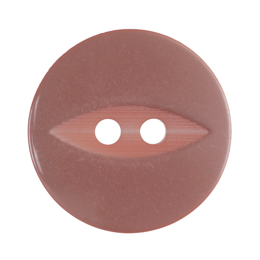 14mm-Pack of 8, Pink Fisheye Buttons