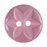 14mm-Pack of 8, Pink Round Flower Buttons