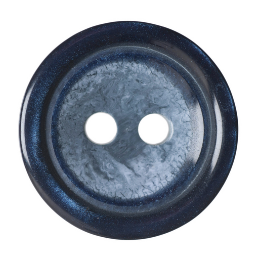 15mm-Pack of 4, Rustic Navy Buttons