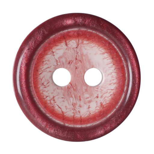15mm-Pack of 4, Rustic Burgundy Buttons