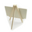 Black Chalk Board Sign Stand Easel - Ivory