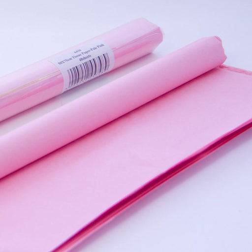 Roll of 48 Sheets of Tissue Paper - Light Pink