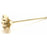 Fountain of Flowers Wand - Gold x 30cm