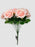 10 Head Open Rose Bush - Pink