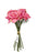 10 Head 6cm diameter Rose Bunch x 30cm - Pinks