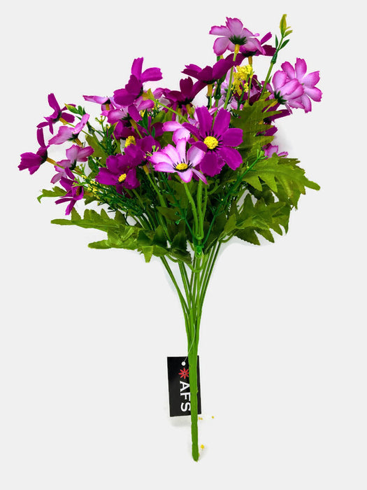 12 Stem Cosmos Daisy Cottage Flower Bush x 36cm - Lilac Shades