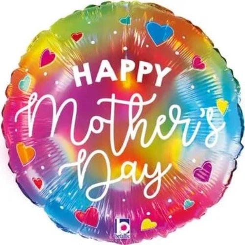 18inch Opal Colorful Mother's Day Foil Balloon