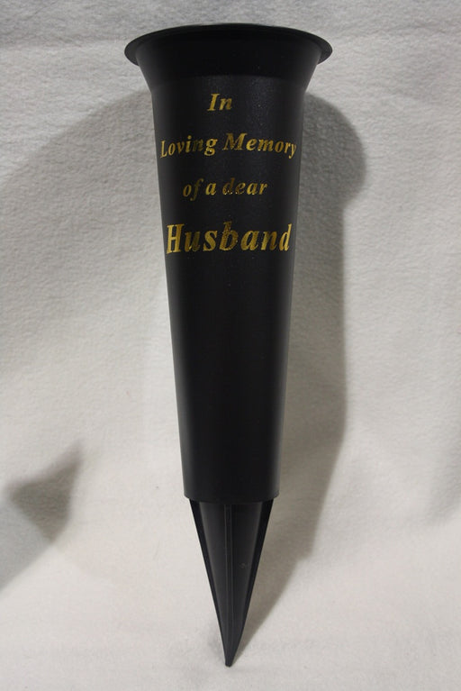 Grave Vase Spike In Loving Memory Husband