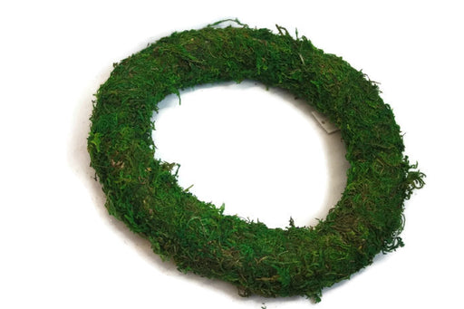 Green Moss Padded Wreath Ring x 12 inches