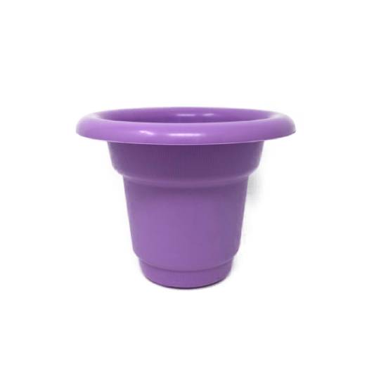 20cm Plastic Planter - Lilac