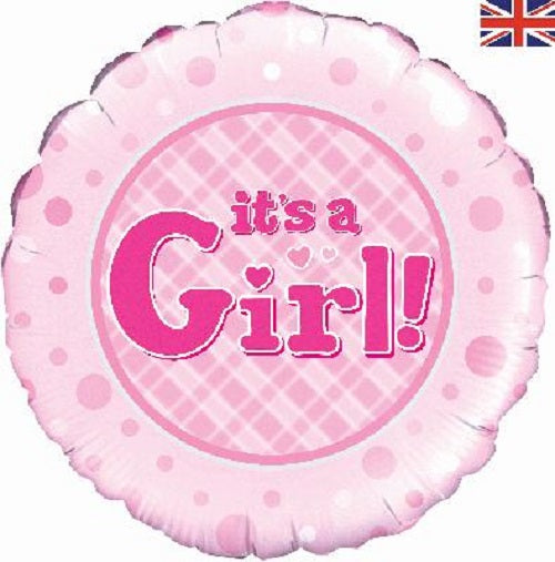 18" Foil Balloon - It's A Girl