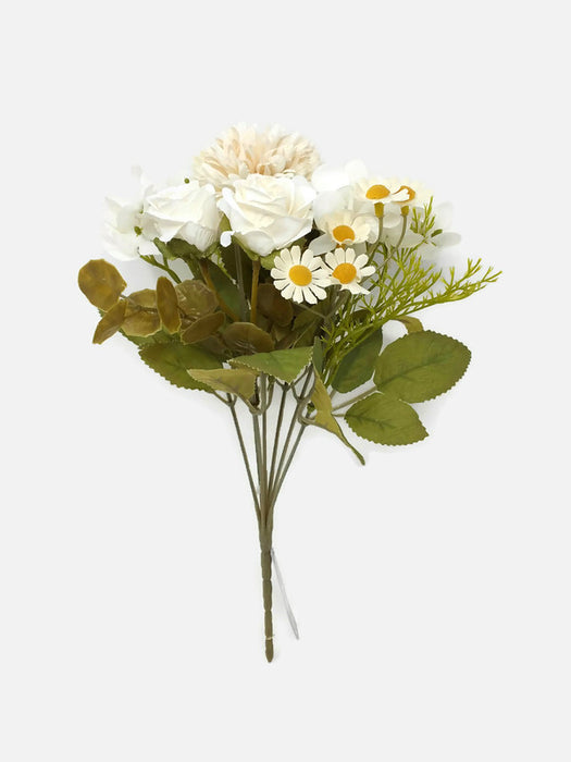 Rose Hydrangea Mixed Flower Bush - Cream