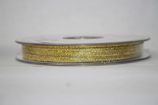 Gold Lurex Sparkle Ribbon 3mm x 50m