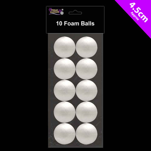 Deco Foam Polystyrene Balls x 4.5cm x 10