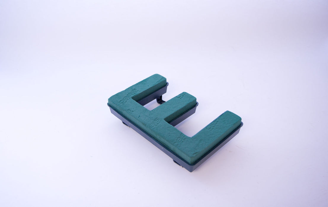 Oasis Floral Foam Letter with Clips "E"