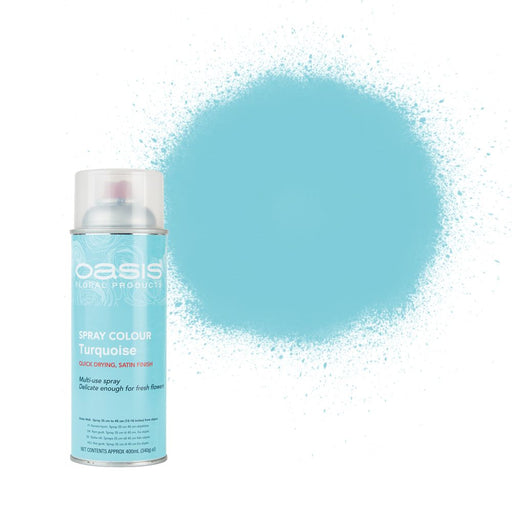 OASIS® Spray Paint Colours - Turquoise - 400ml