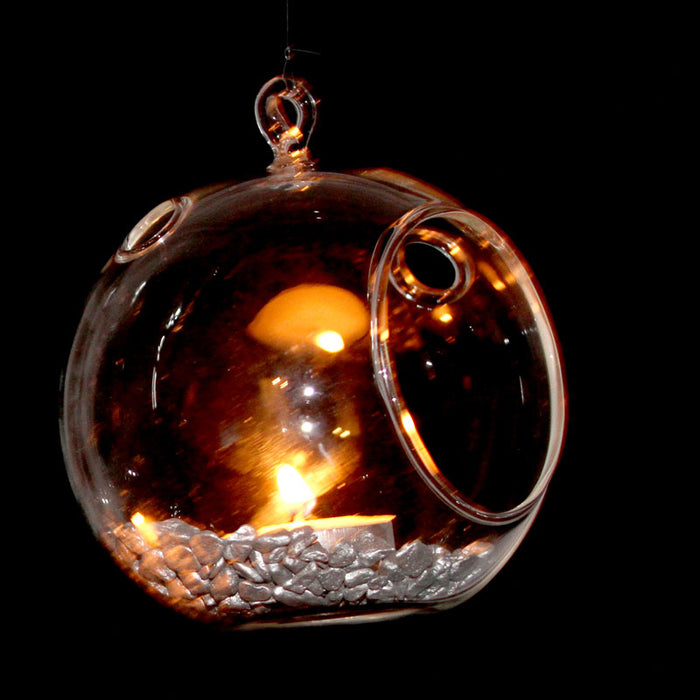 Glass Hanging Bubble Ball x 10cm