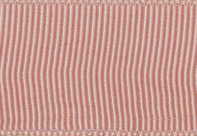 Grosgrain Ribbon 25mm x 20m Rose Gold