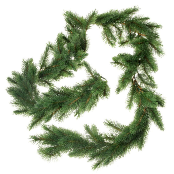 Artificial Evergreen Mountain Garland - Green  275cm long