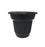 33cm Plastic Planter Pot - Black