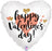 18" Happy Valentines Day Foil Helium Balloon - Rose Gold