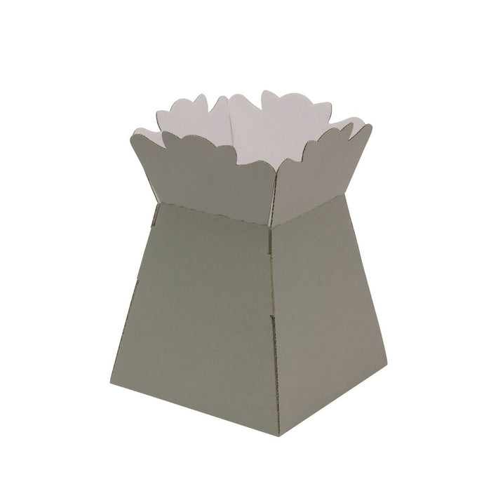 25 Matt  Porto  Vase Boxes - Grey