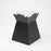 25 Glossy  Porto  Vase Boxes - Black