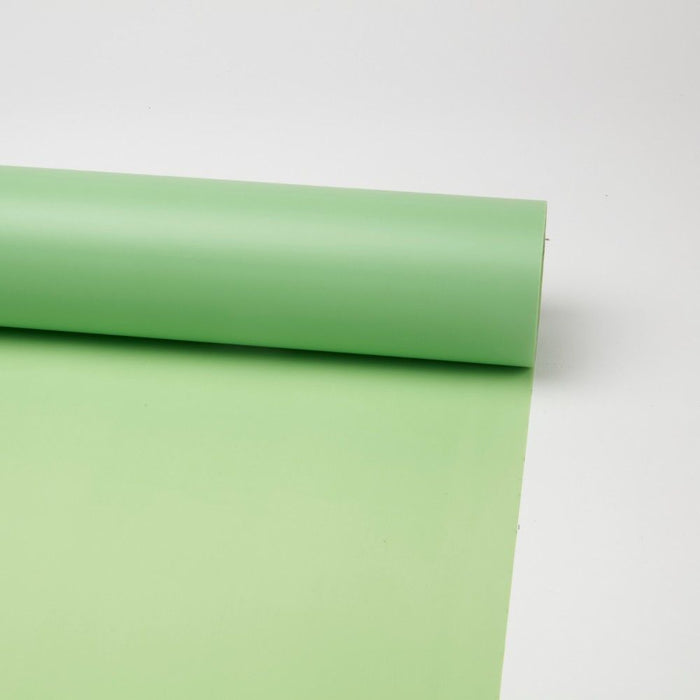 80m x 80cm Frosted Cellophane Roll - Mint