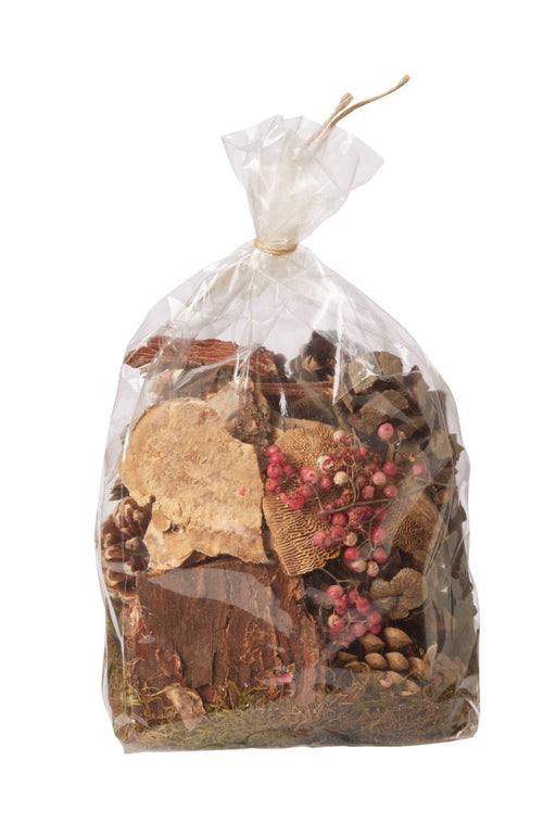 Wreath Kit Accessories - Natural Preserved Product - Large Bag of Warm Colours