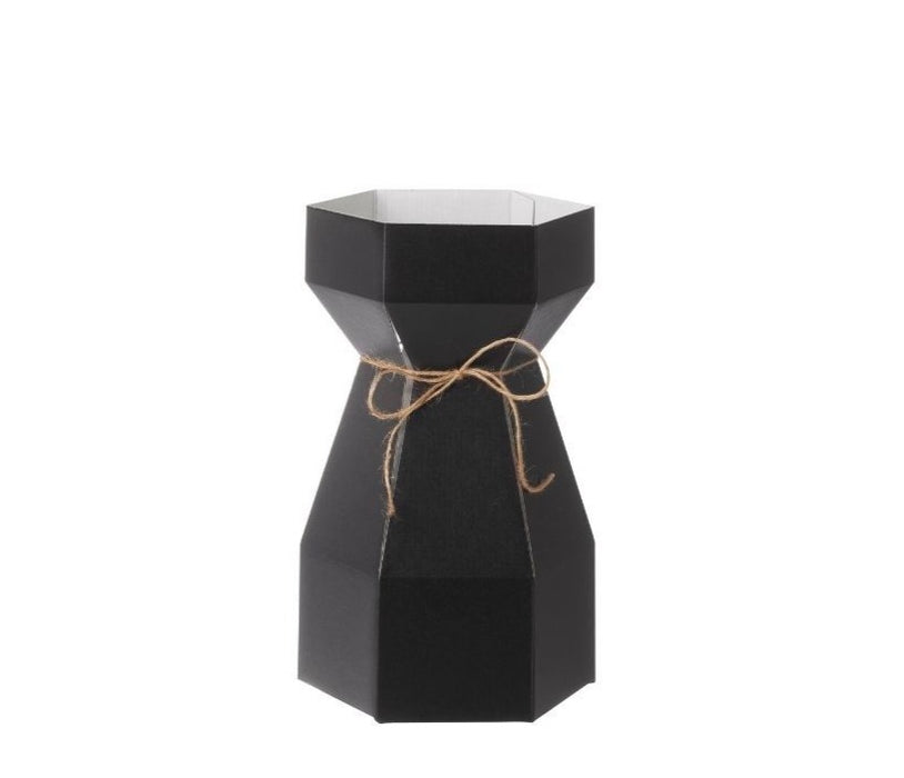 25 Windsor Porto Vases 28cm - Black