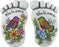 Single Cement Stepping Stone Foot -  Welcome -  Price Per Single Foot