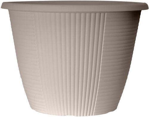 Amman Planter 12" - Smokey Beige