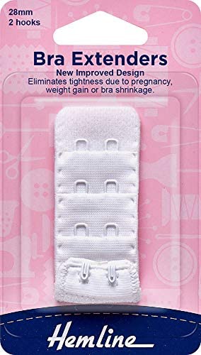 Bra Back Extenders: 28mm: White