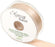25mm x 20m Double Faced Champagne gold Satin Ribbon